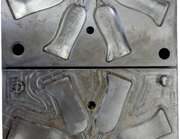 Matrizes Usinadas em Aço para Palmilhas